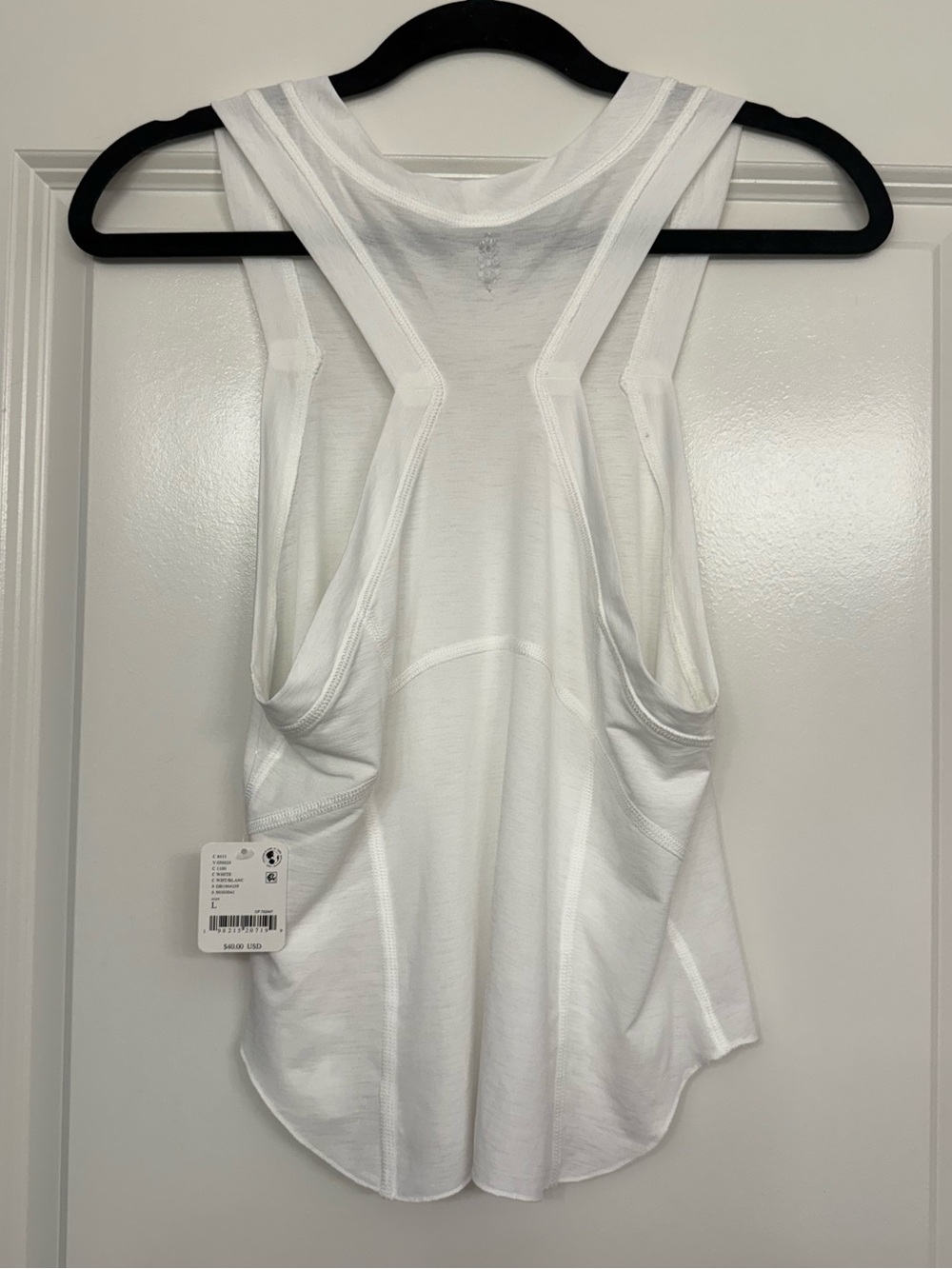 Free People Movement Tempo Silver Lining Tank NWT - Picture 5 of 5
